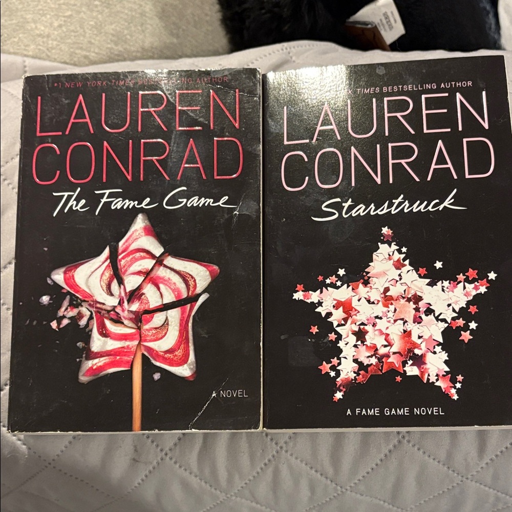 LC Lauren Conrad Novel Set - The Fame Game & Starstruck paperback edition